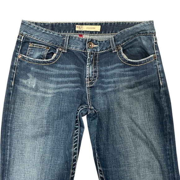 BKE BUCKLE CULTURE BIOT CUT Classic Blue Women's Jeans SIZE 33/33.5 - Picture 3 of 5